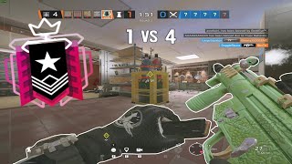 Nasty 1v4 Champion Clutch - Rainbow Six Siege