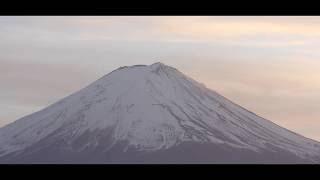 Mount Fuji Sunset 富士山を夕日 Japan [4K]