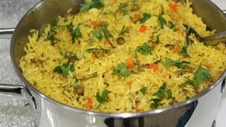 אורז צהוב עם אפונה וגזר-טעים וקל הכנה-Yellow rice with peas and carrots