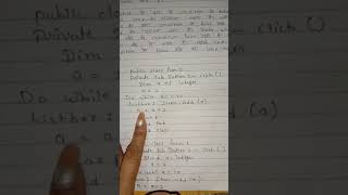 1Pgdca, subject -VB. Net, topic -loop statement -Do while loop