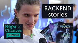 Tereza Navrátilová | Škoda IT kampaň Backend stories