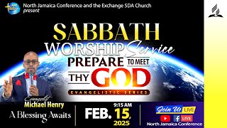 Sabbath Morning Service | NJC Online Church | Evangelist Michael Henry | Sabbath, February 15, 2025