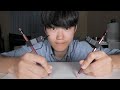 【ASMR】Brain Resonating ✍️ 5 Different Writing Sounds with New mic📝