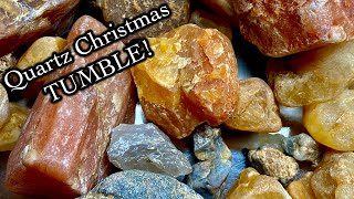 Quartz Christmas Rock Tumble! (Part 1)