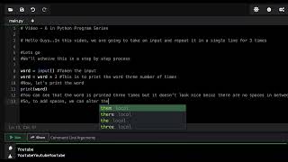 String Repetition - Python