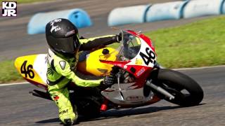 Kristian Daniel Jr OnBoard MiniGP NSR50 Spec 50 race at Little Stockton 99