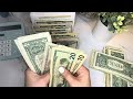 $1 250 paycheck cash counting u0026 breakdown behind the scenes of cash stuffing