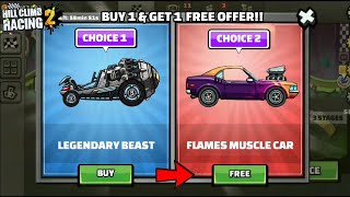 😍BUY 1 PAINT & GET 1 PAINT FREE!! BEAST & MUSCLE CAR PAINTS - Hill Climb Racing 2