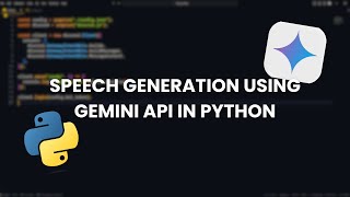 Text to Speech with Gemini API in Python | Google AI Speech Generation Tutorial