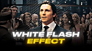 White Flash Tutorial I After Effects