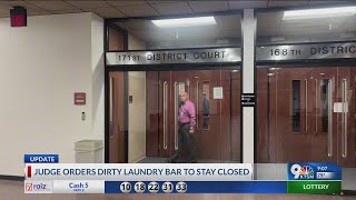 Bar ordered to stay close for now