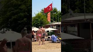 🇹🇷 Side Beach Antalya Travel. Sunny day at the Beach #241 #side #turkey