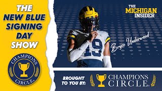 The New Blue Signing Day Show interview with Bryce Underwood, brought to you by Champions Circle