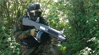 (Airsoft game) AA12 Gameplay - 25/05/17 part 1