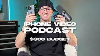 Starting a video podcast with your iPhone (budget friendly)