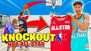 Win a Game of Knockout, I'll Buy You Any NBA ALL-STAR JERSEY!