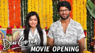 Vijay Devarakonda's 'Dear Comrade'Movie Opening Video | Rashmika Mandanna | Sukumar, Koratala Siva