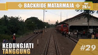 #1290 Backride View 🛤 | 🚂 MATARMAJA train (part 29/32) : Kedungjati - Tanggung