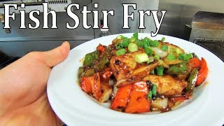 How to Make Stir Fry Fish with Black Bean Sauce