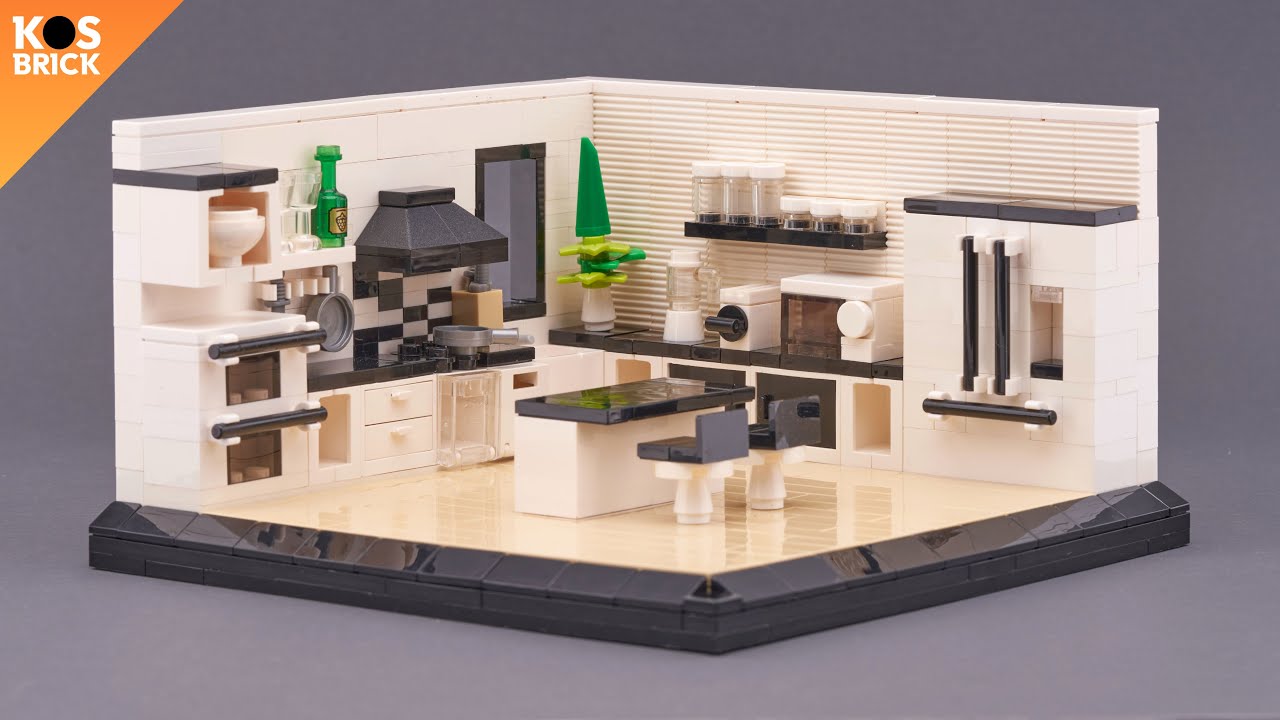 Lego Modern House Kitchen