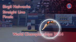 Birgit Halwachs World Championships 2024 in Gymwheel Woman Straight Line Finals 4th Place