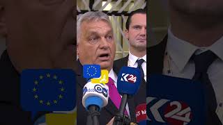 We have a peace strategy, not a war strategy! Hungary's Viktor Orban