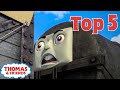 Thomas & Friends UK™ | Top 5 Crashes! | Best of Thomas Highlights | Kids Cartoon