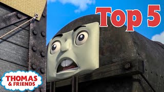 Thomas & Friends UK™ | Top 5 Crashes! | Best of Thomas Highlights | Kids Cartoon