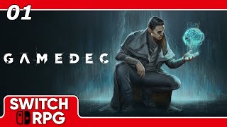 Gamedec - Nintendo Switch Gameplay - Episode 1