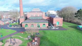 Abbey Pumping Station; Leicester  Drone Footage.  DJI Mini 4 Pro