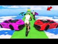 GTA 5 CHOP CYCLED THROUGH THE FLYING CARS TO WIN