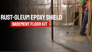 Transform Your Basement Floor with Rust-oleum Epoxy Shield Kit