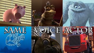 Reused Voice Actors in Pixar Movies: Compilation