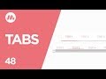Curso Materialize CSS - Aula 48 - Javascript (Tabs)