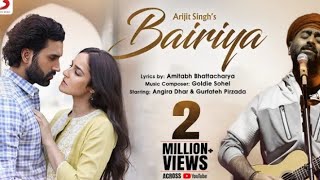 Arijit Singh: Bairiya | Amitabh B | @goldiesohel  | Gurfateh | Angira | Navjit B | Official Video