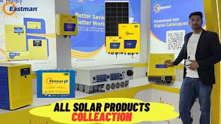 Best Solar Inverters and Battery | Eastman Showing All Range of Solar Products In Bharat Solar Expo