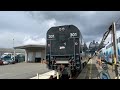 seattle trains amtrak 50 phase iii pepsi can day one phase vi liveries on p42dc u0026 alc 42s 60fps