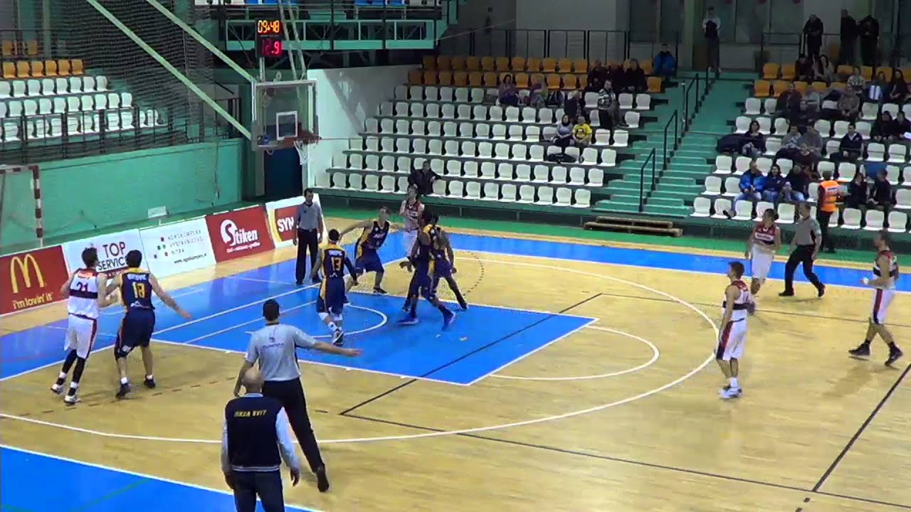 MBK SPU Nitra - BK Iskra Svit (30. Kolo Eurovia SBL) - YouTube