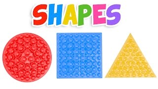 Learn Shapes with Lollipops - Colors and Shapes Videos Collection