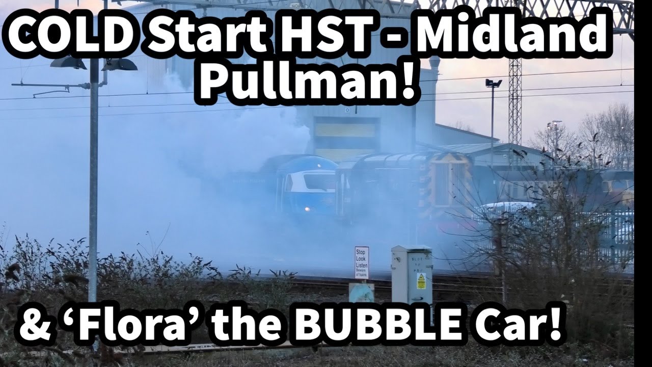 Cold Start Hst Creates A Big Cloud Plus Class 121 Bubble Car Flora