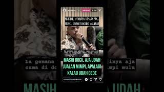 Habib BOCIL belajar gedabrus/ mukibul tetap taat dan setia