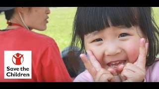 熊本地震緊急支援　セーブ・ザ・チルドレン「こどもひろば」