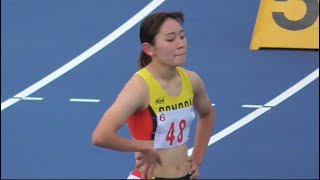 安達茉鈴  女子400ｍ決勝　滋賀県選手権2022