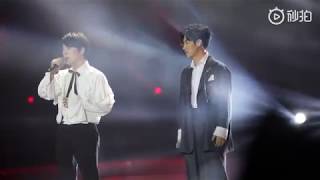 【声入人心SuperVocal】《往日時光》Jian Hongyi, Wang Xi @20190503 CHENGDU music Festival