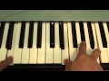 How to play Do What U Want on piano - Lady Gaga ft. R Kelly