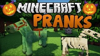 Pranks Gone Wrong | Minecraft Halloween Fun