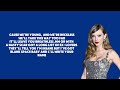 Taylor Swift- blank space (LYRICS)