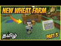 Minecraft Survival Tamil Part 3 Building Wheat Farm | Mr.K Gaming Tamil