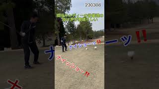 【超爽快】現役キャディーの掛け声が気持ちいい笑 #shorts #golf #ゴルフ #ゴルフ初心者 #ゴルフ100切り #golfswing #キャディー