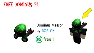 How To Get A Free Dominus In Roblox 2019 Ipad لم يسبق له مثيل